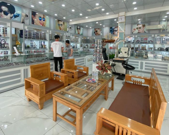 Hình ảnh phòng đo mắt chuyên nghiệp tại Mắt Kính BV Điện Biên Phủ