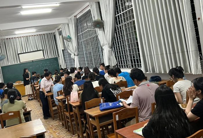 Hình ảnh không gian học tập hiện đại tại Trung tâm Hoa ngữ Cần Thơ