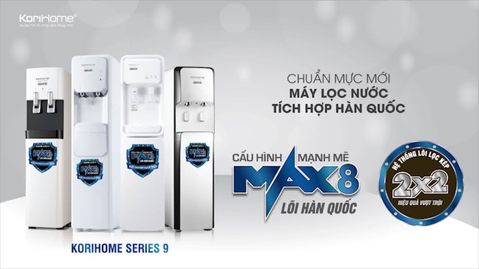 Hình ảnh máy lọc nước Korihome phiên bản cao cấp