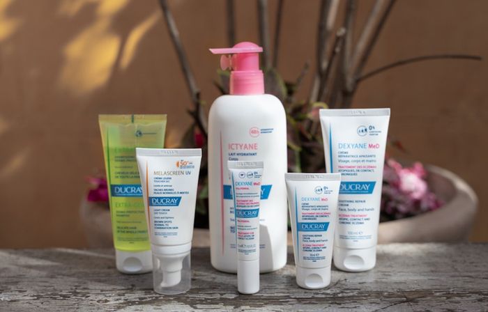 Bộ sưu tập sản phẩm chăm sóc da và tóc Ducray