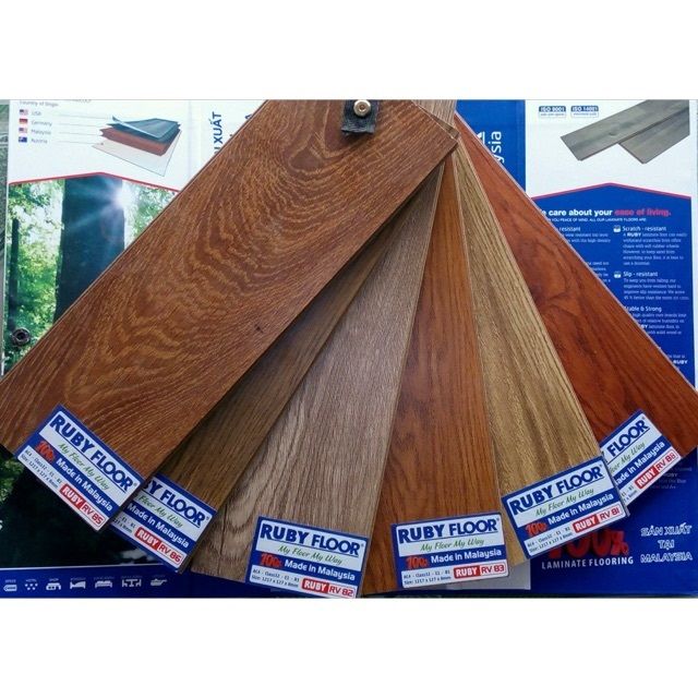 Bộ sưu tập mẫu sàn gỗ Ruby Floor đa dạng