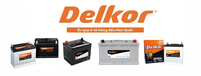 Hình ảnh ắc quy Delkor chính hãng - Công nghệ PowerFrame®