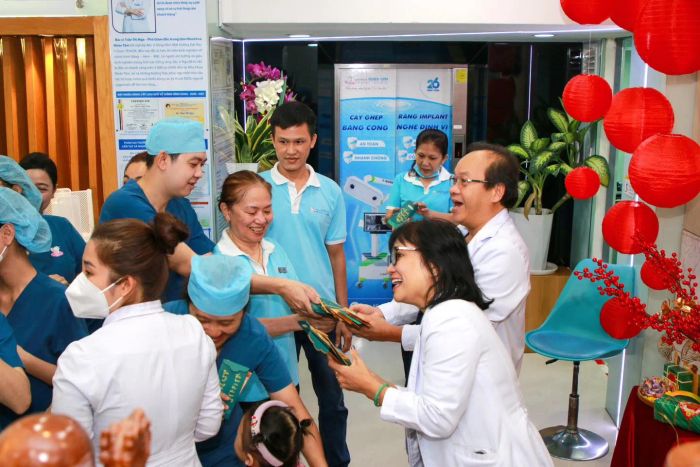 Hình ảnh không gian hiện đại tại Nha khoa Nhân Tâm