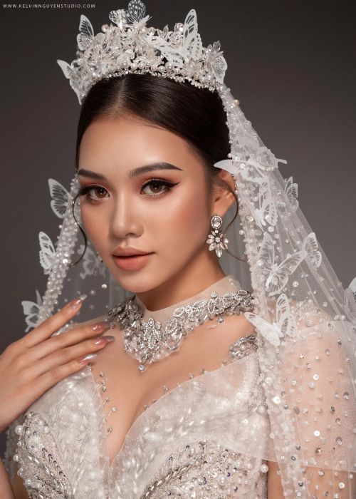 Khoảnh khắc lộng lẫy của cô dâu tại Kelvin Nguyen Studio