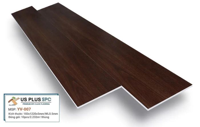Hình ảnh thực tế sàn nhựa Us Plus SPC - Vẻ đẹp tinh tế
