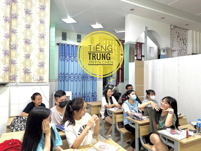 Hình ảnh lớp học tại Tiếng Trung Jīn
