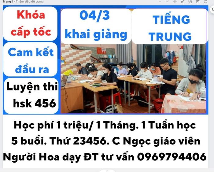 Hình ảnh 2 về Trung tâm Hoa Ngữ Những Người Bạn