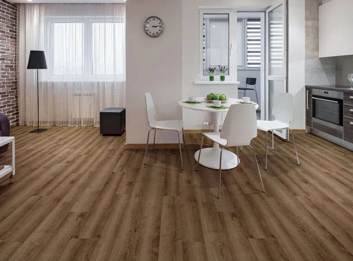 Hình ảnh thực tế sàn nhựa AROMA SPC - Vẻ đẹp tinh tế và hiện đại