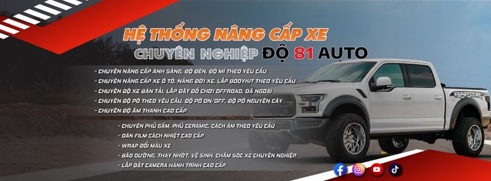 Không gian làm việc tại Độ 81 Auto