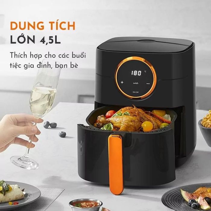 Hình ảnh thực tế nồi chiên Gaabor - Chất lượng vượt trội, giá thành hợp lý