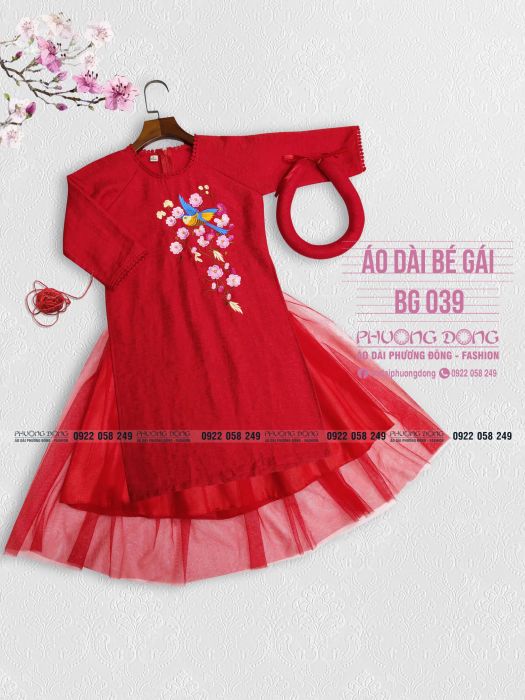 Khoảnh khắc xuân ngọt ngào cùng áo dài trẻ em Áo Dài Phương Đông