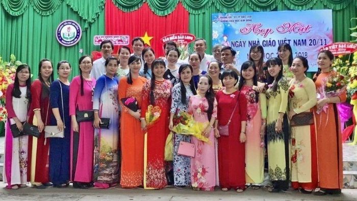 Hình ảnh ấn tượng về Trường Tiểu Học Kim Đồng - góc nhìn toàn cảnh