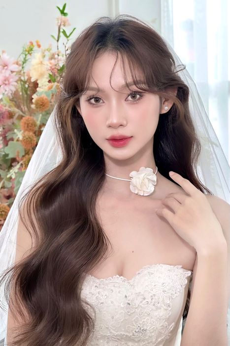 Hình ảnh cô dâu thanh thoát tại Tâm Mai Bridal