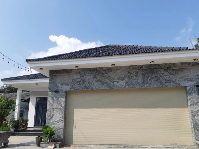 Hình ảnh thực tế cửa cuốn Hitadoor phiên bản cao cấp
