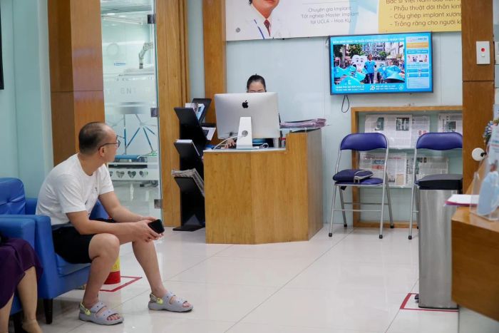 Hình ảnh phòng khám hiện đại tại Nha khoa Nhân Tâm
