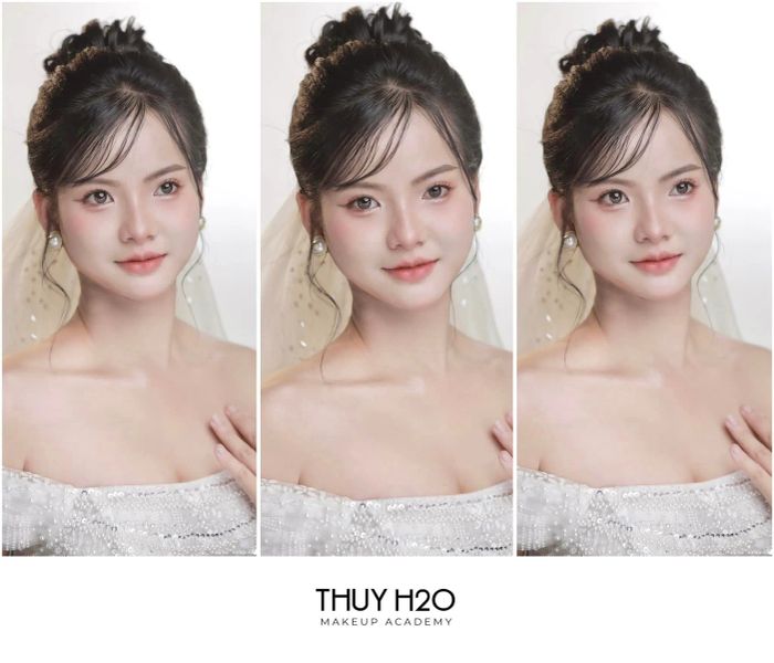 Khoảnh khắc tỏa sáng của cô dâu tại Thủy H2O Makeup Academy