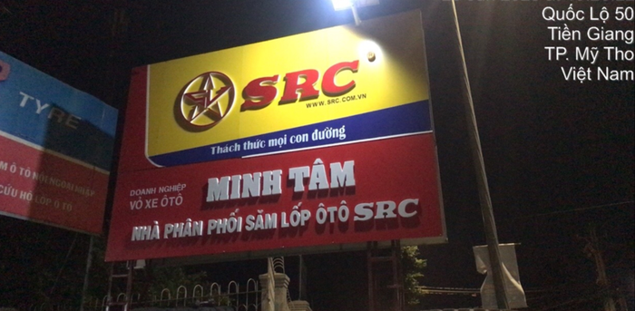 Không gian làm việc hiện đại tại Cơ Sở Vá Vỏ Ô Tô Minh Tâm