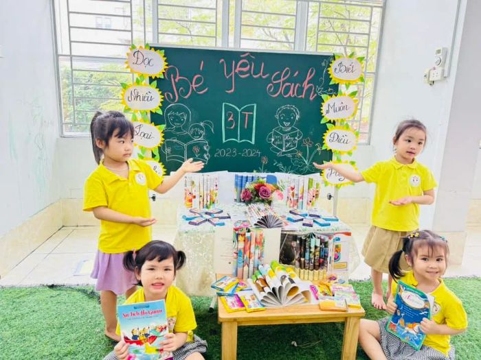 Khám phá không gian học tập đầy màu sắc tại Mầm Non Hồng Hà qua loạt ảnh đẹp