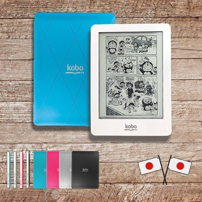 Hình ảnh trải nghiệm đọc sách thực tế trên Kobo