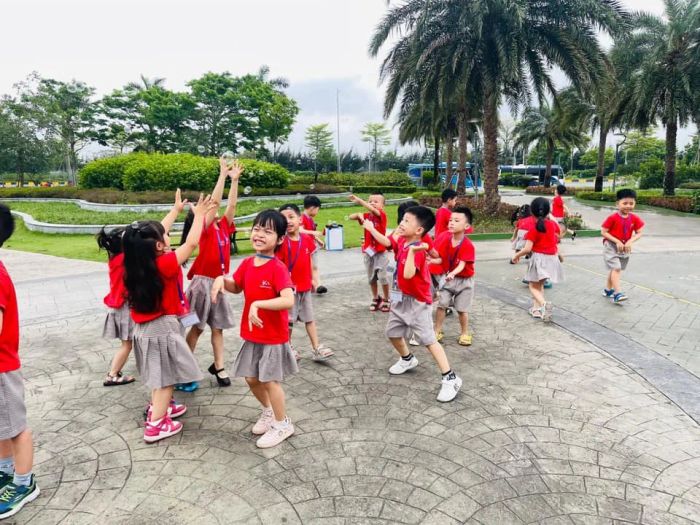 Giờ học sáng tạo đầy hứng khởi tại Happyhouse