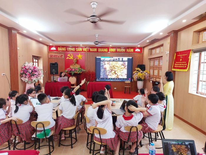 Hoạt động học tập sáng tạo tại Tiểu học Hưng Dũng II
