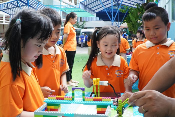 Hình ảnh không gian học tập hiện đại tại Tuổi Thần Tiên