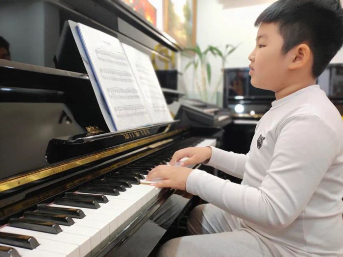Hình ảnh không gian đào tạo tại Trung Tâm Âm Nhạc HP Music