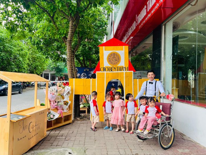 Hình ảnh không gian học tập hiện đại tại Trường Mầm non Song ngữ ABC KID