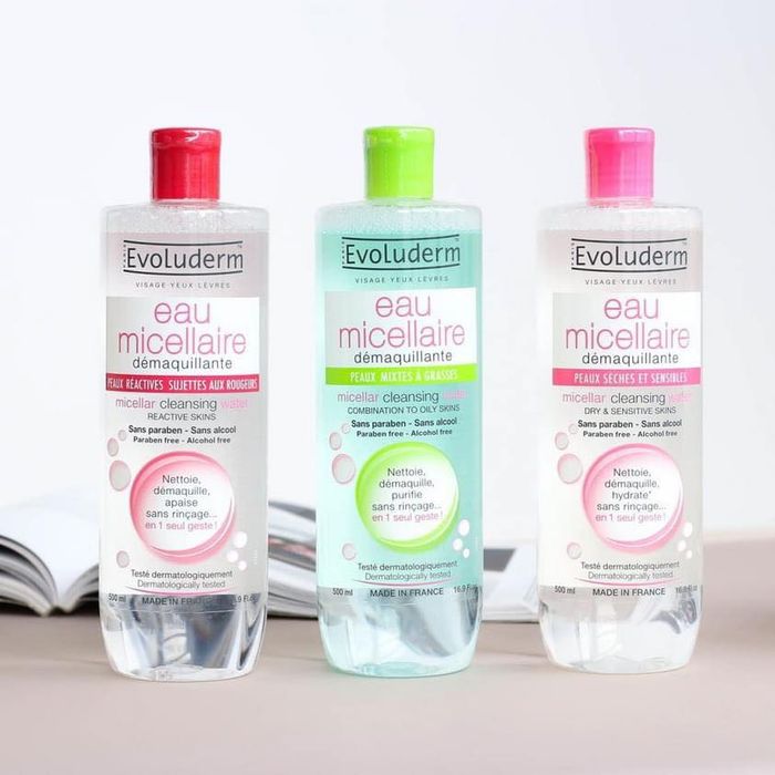 Hình ảnh sản phẩm nước tẩy trang Evoluderm chính hãng