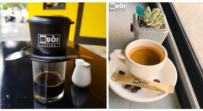 Muối Coffee - Không gian huyền ảo với tông màu tối đầy mê hoặc