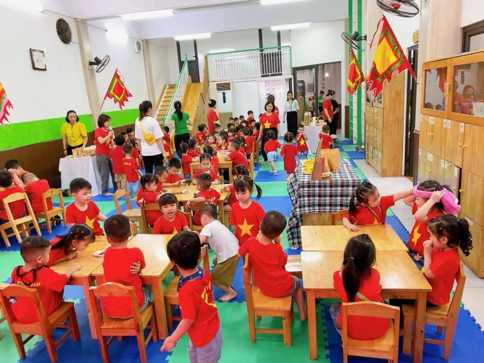Không gian học tập hiện đại tại Trường Mầm Non Thực Nghiệm AMV