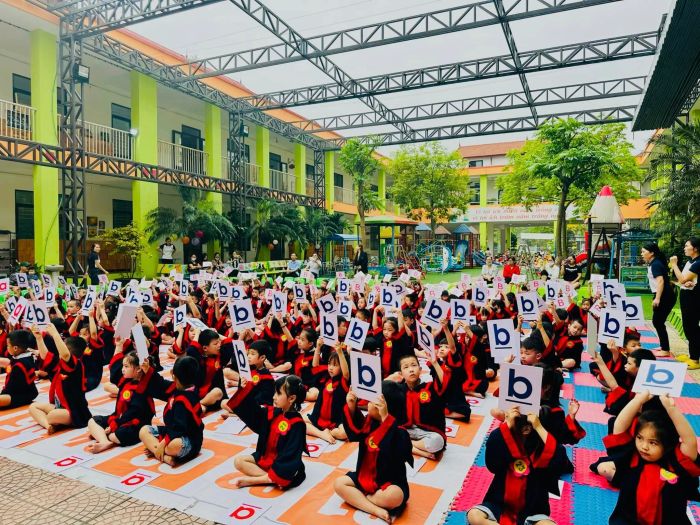 Trường Mầm Non Hoa Sen ảnh 1 - Khoảnh khắc tỏa sáng trong ngôi trường hạnh phúc