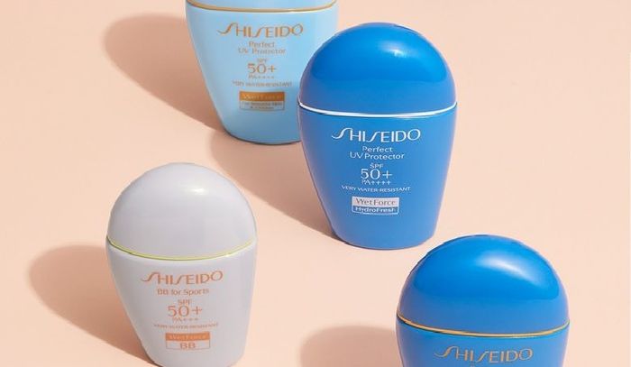 Hình ảnh thực tế kem chống nắng Shiseido Perfect UV Protector