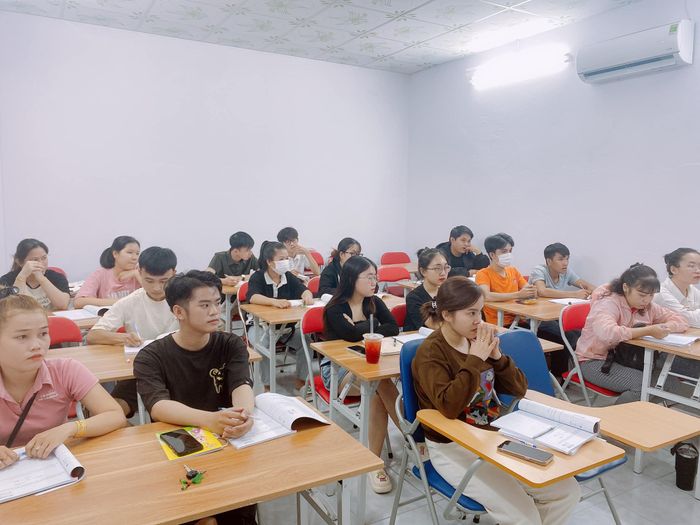 Hình ảnh lớp học tại Trung tâm Tiếng Trung Trường Mỹ