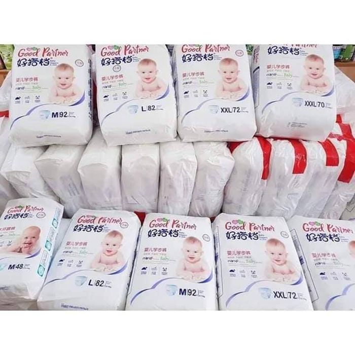 Bộ sưu tập hình ảnh bỉm Good Partner đa dạng kích cỡ
