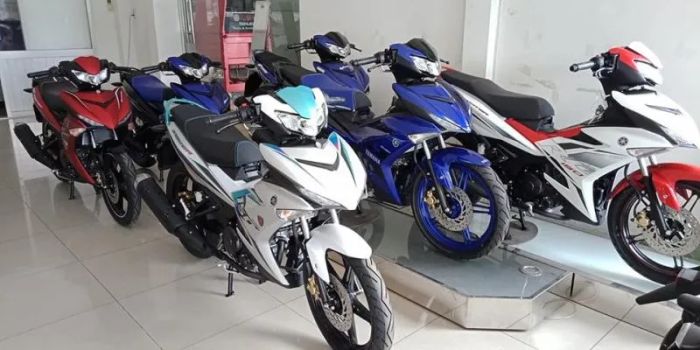Không gian trưng bày ấn tượng tại Xe Máy Ba Khoái
