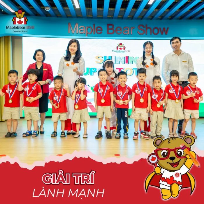 Khuôn viên xanh - hiện đại của Maple Bear iBSB