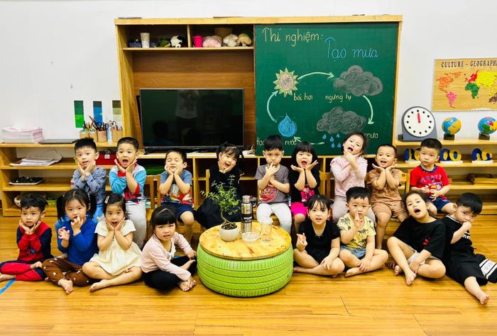 Hoạt động ngoại khóa sáng tạo tại Trường Mầm Non Thực Nghiệm AMV