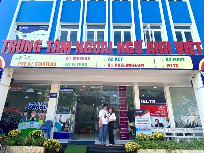 Không gian học tập hiện đại tại Anh Việt Language Center