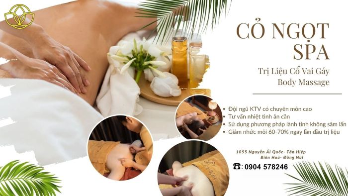 Hình ảnh không gian sang trọng tại Cỏ Ngọt Spa