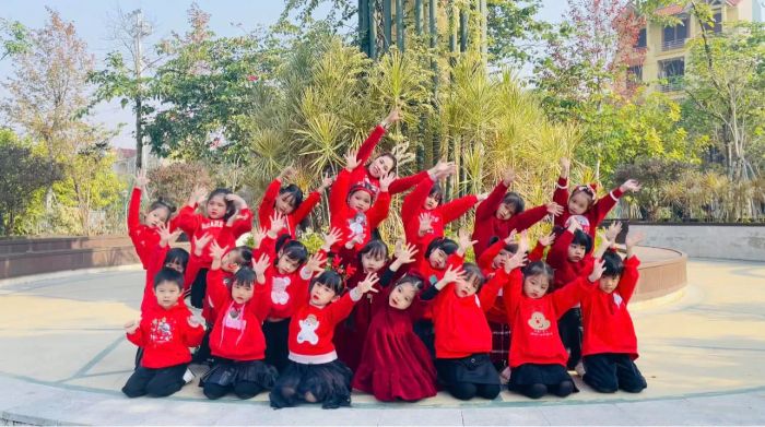 Trường MNTT Sao Mai ảnh 1 - Khoảnh khắc tỏa sáng của những thiên thần nhỏ