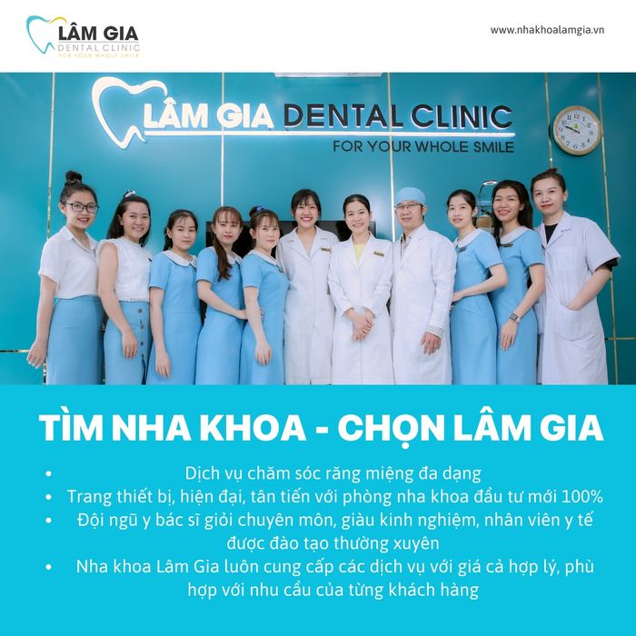 Hình ảnh cơ sở vật chất hiện đại tại Nha Khoa Lâm Gia