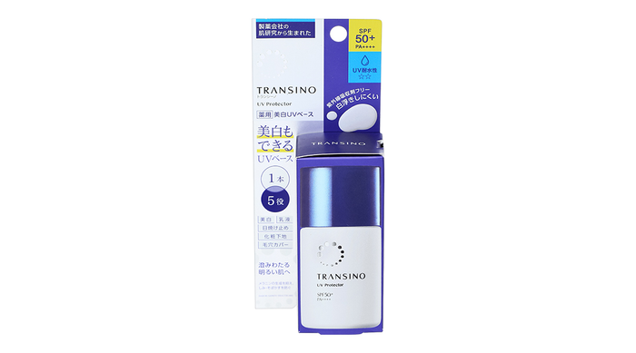 Hình ảnh thực tế kem chống nắng Transino phiên bản mới