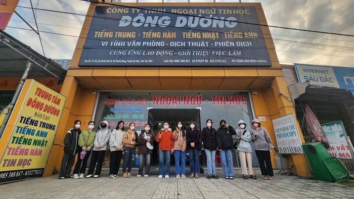 Không gian học tập hiện đại tại Ngoại Ngữ Tin Học Đông Dương