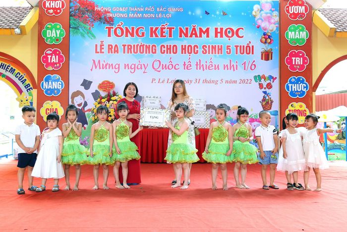 Hình ảnh hoạt động học tập sáng tạo tại Trường Mầm non Lê Lợi