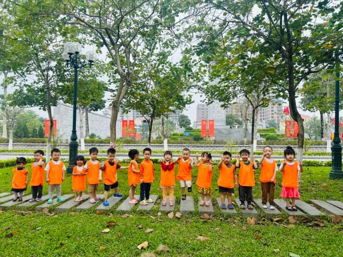 Không gian học tập đầy cảm hứng tại Mầm non Bé Thông Minh