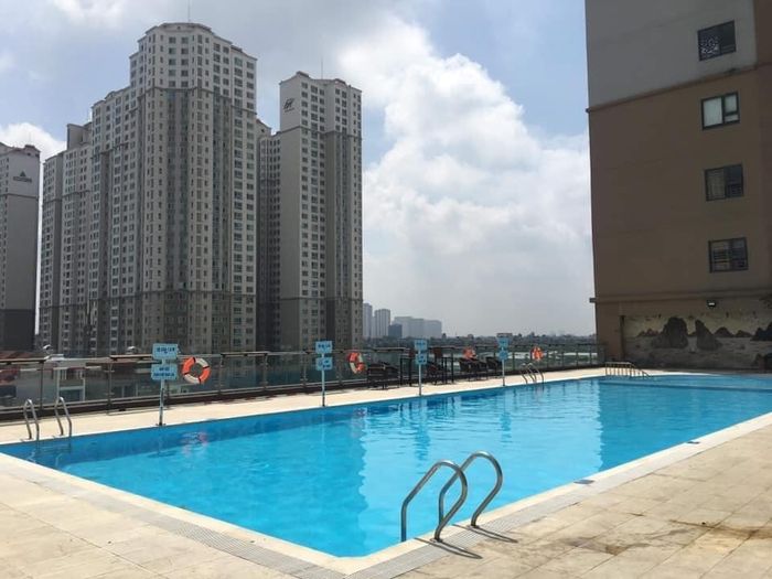 Không gian hiện đại tại Bể bơi Xuân Mai