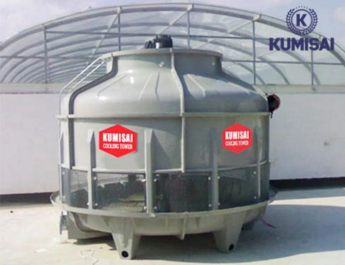 Hình ảnh tháp giải nhiệt Kumisai - Thiết kế hiện đại, hiệu suất vượt trội