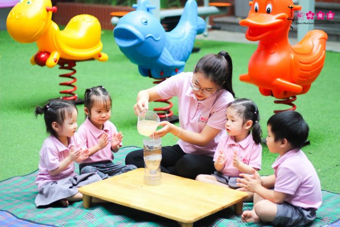 Không gian học tập chuẩn quốc tế tại Sakura Montessori