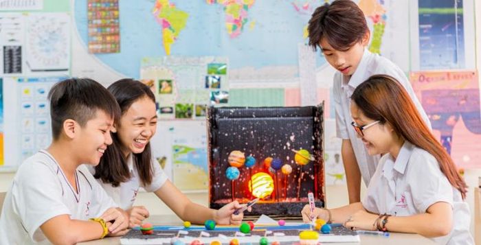 Không gian học tập hiện đại tại Trường Song ngữ Quốc tế Canada BCIS